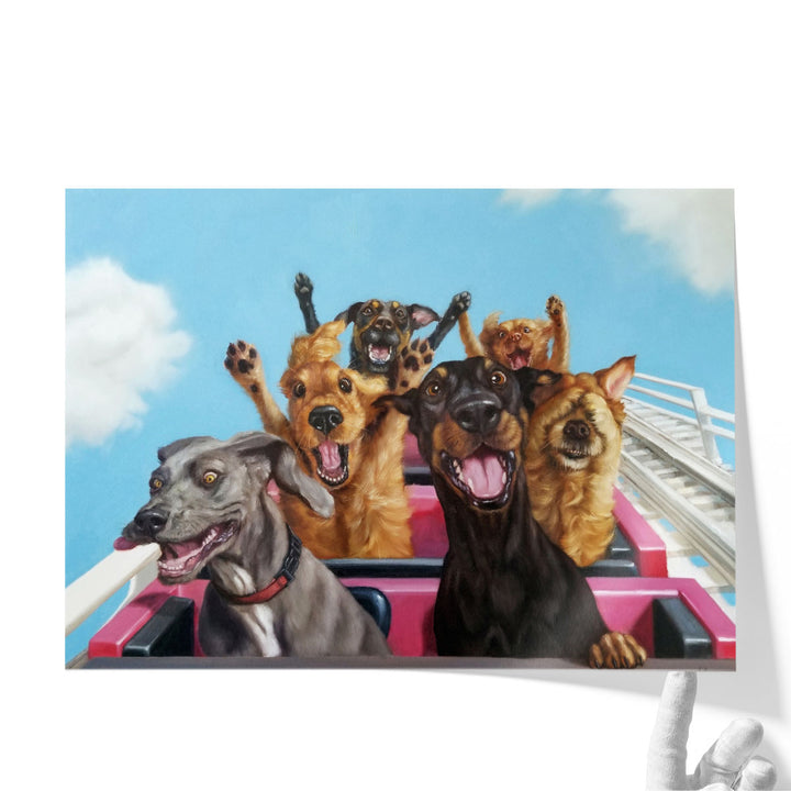 Thrill Seekers - Canvas Print Wall Art