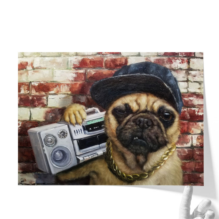 Who Let The Dogs Out - Canvas Print Wall Art