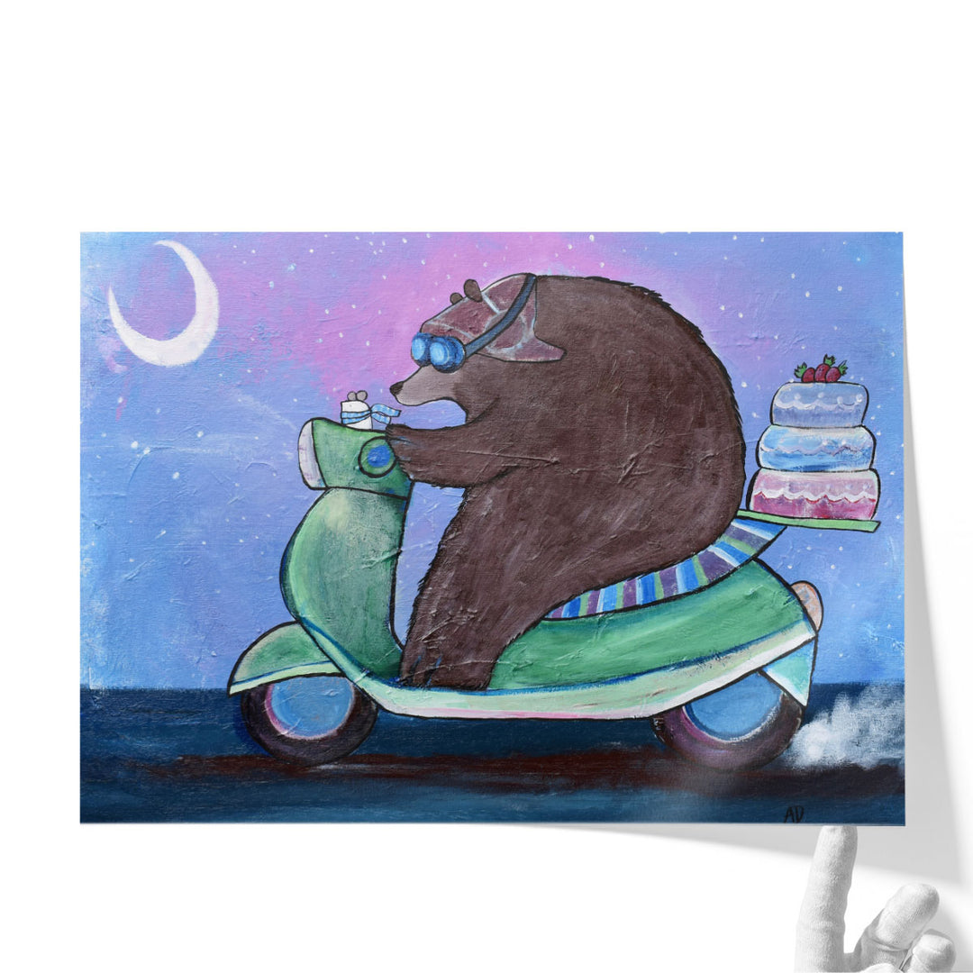 Cake Caper - Canvas Print Wall Art