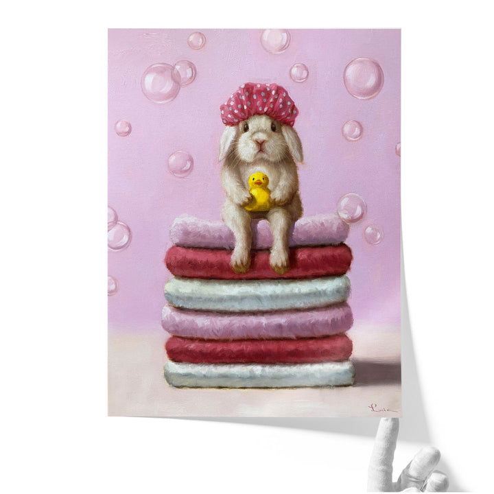 Bath Day - Canvas Print Wall Art