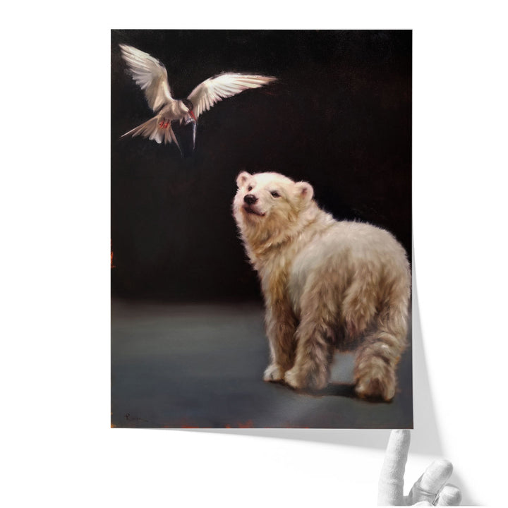 Making Friends - Canvas Print Wall Art