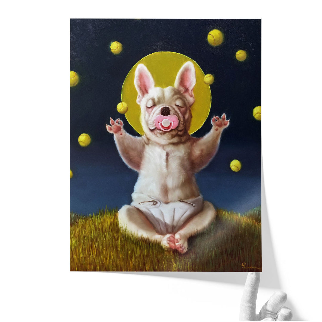 Puppy Dreams - Canvas Print Wall Art