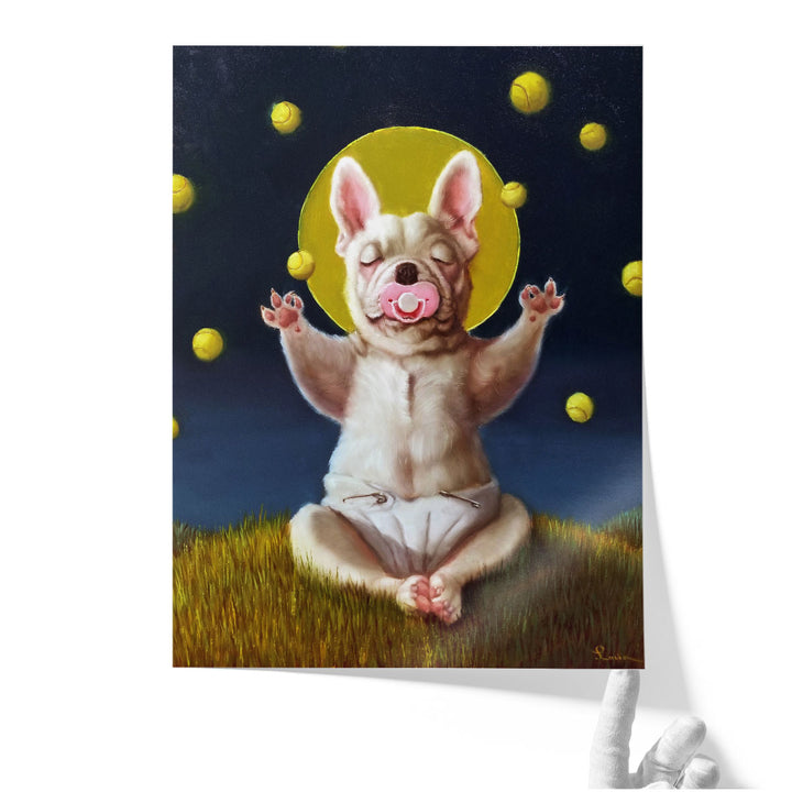 Puppy Dreams - Canvas Print Wall Art