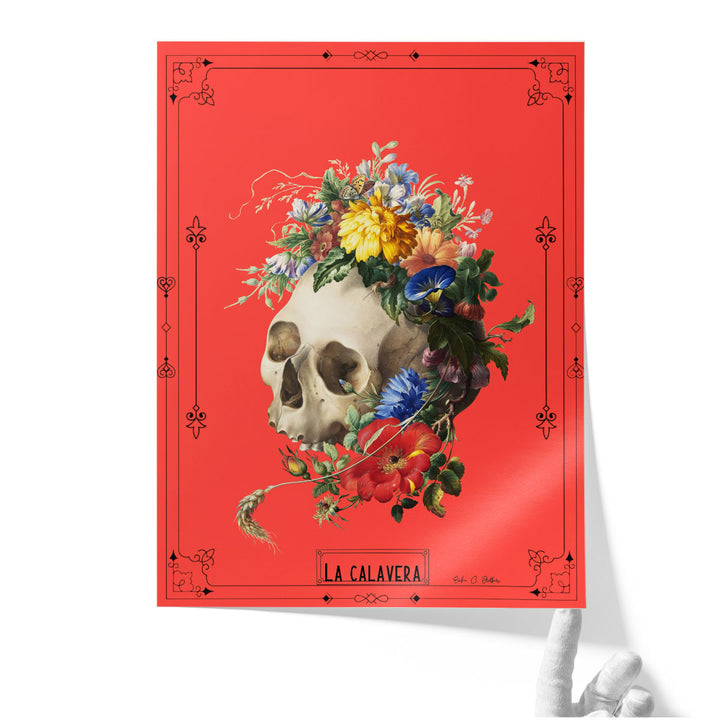 La Calavera - Canvas Print Wall Art