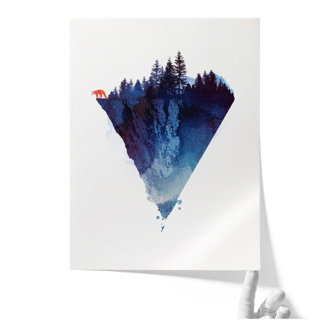 Near To The Edge - Canvas Print Wall Art