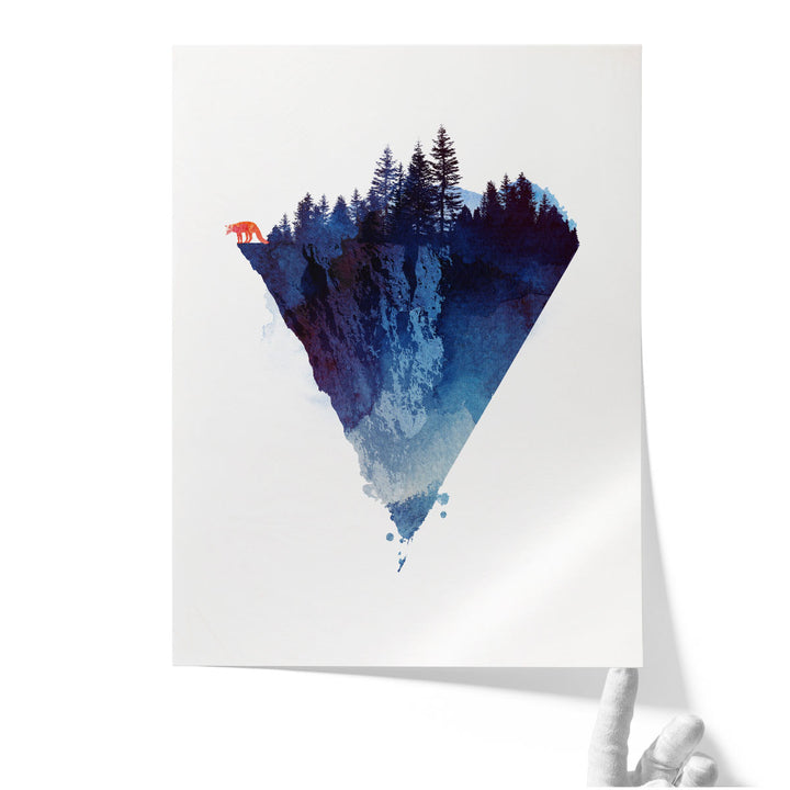 Near To The Edge - Canvas Print Wall Art