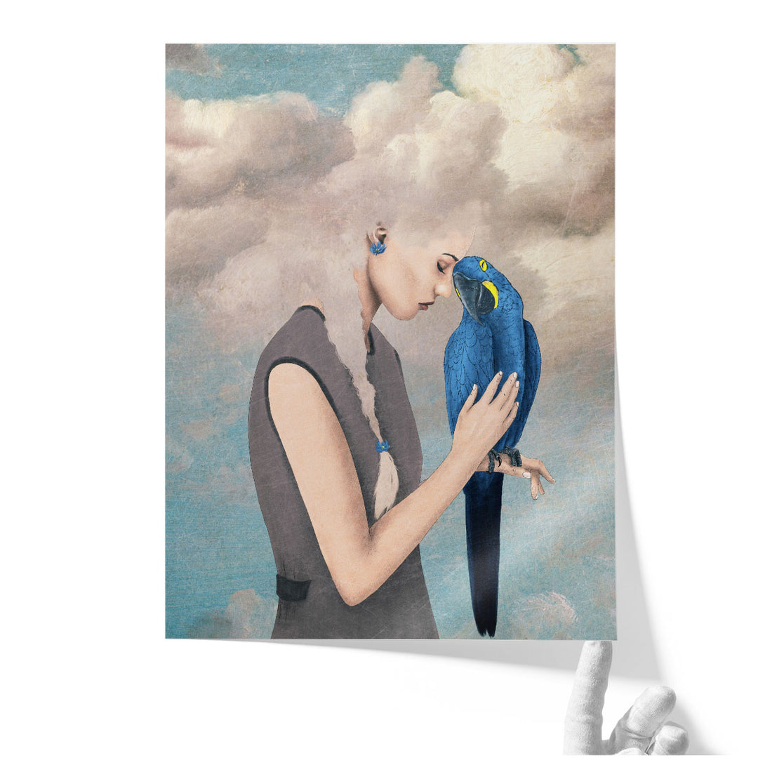 You Are Safe With Me - Canvas Print Wall Art