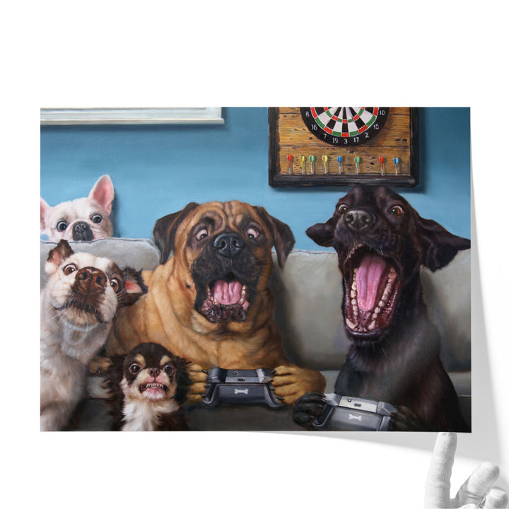Gamers - Canvas Print Wall Art