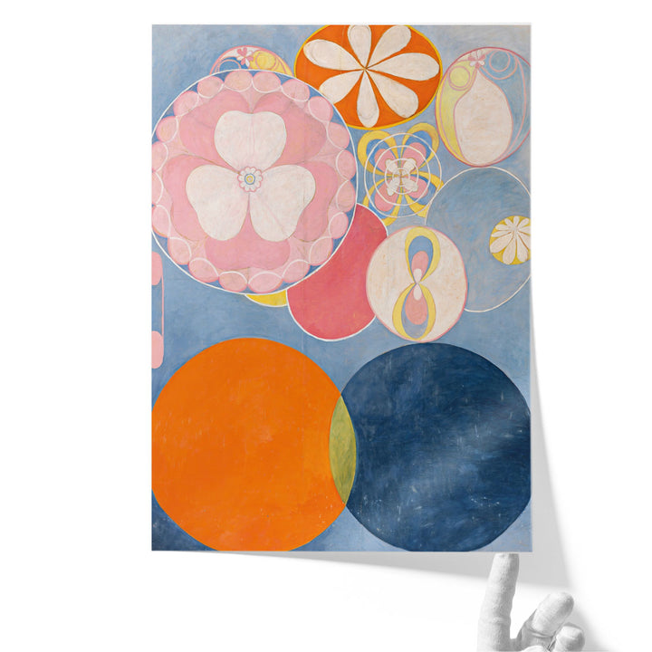 large living room paintings – bold abstract circles