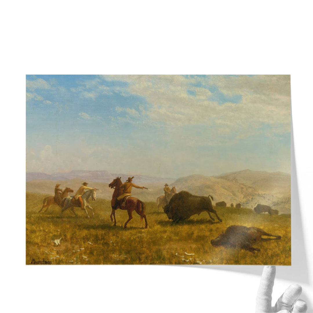 Scenic Wall Art for Hallway – horses at grassland