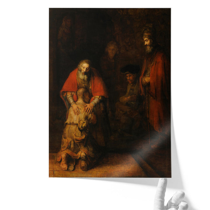 Vintage Home Décor Art glowing candlelight scene