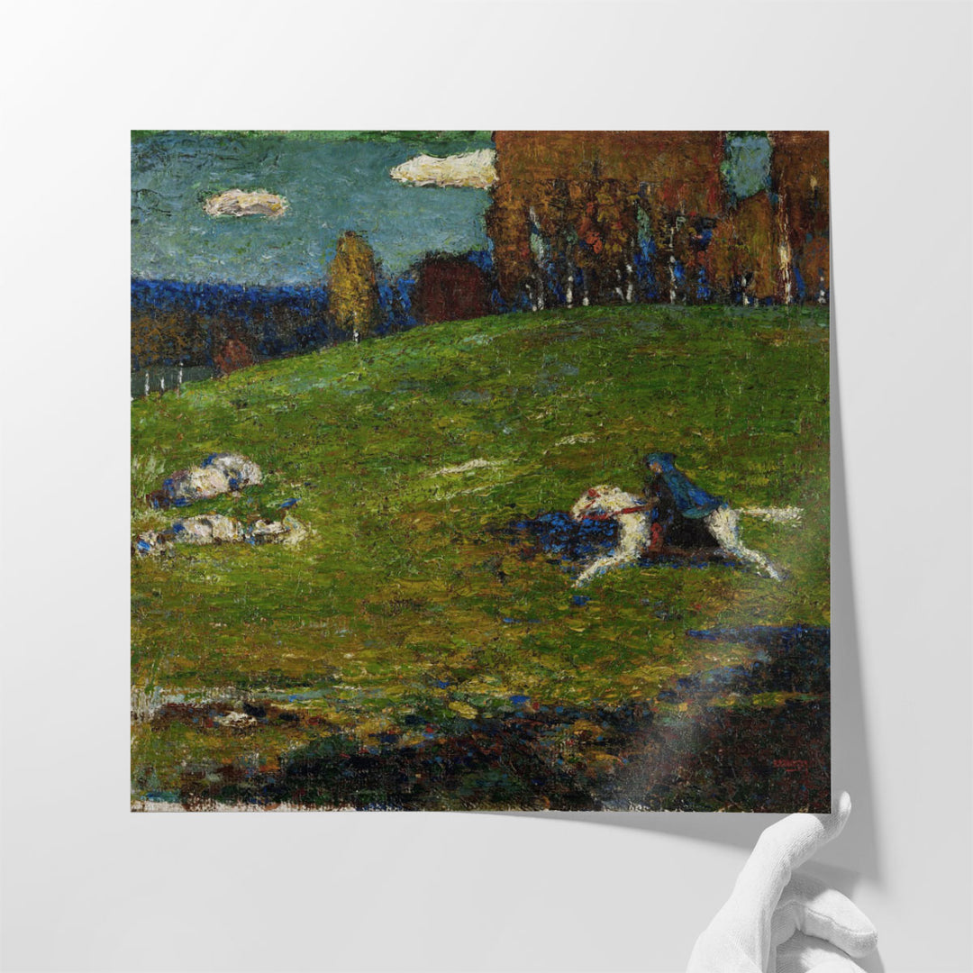 The Blue Rider - Canvas Print Wall Art