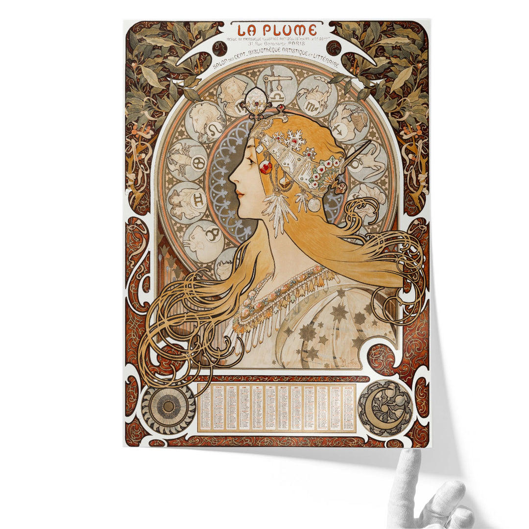 Zodiac, 1896 - Canvas Print Wall Art