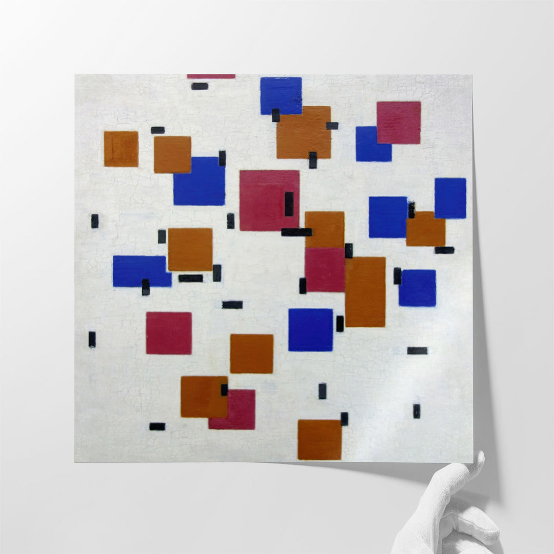 Composition in Colour A, 1917 - Canvas Print Wall Art