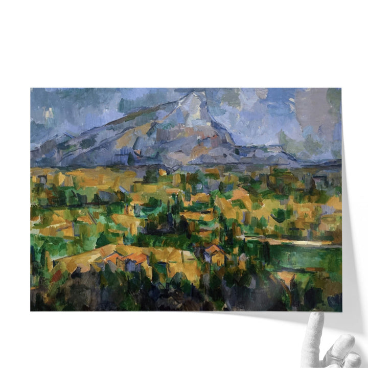 Mont Sainte-Victoire, 1902–1904 - Canvas Print Wall Art