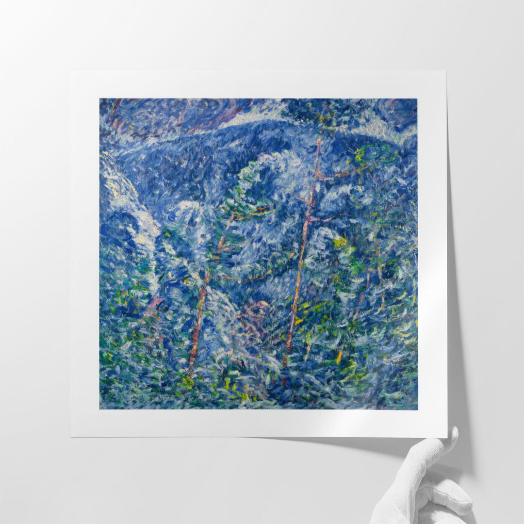 Winter Chaos, Blizzard, 1909 - Canvas Print Wall Art