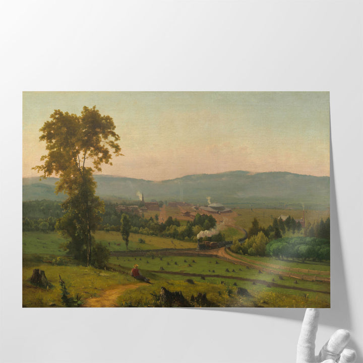 The Lackawanna Valley - Canvas Print Wall Art