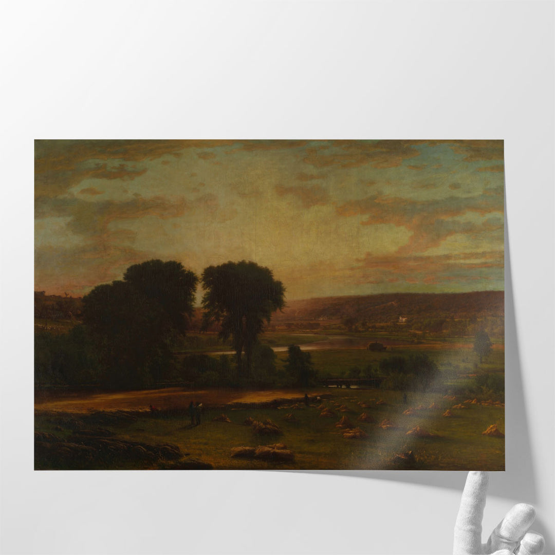 Peace and Plenty, 1865 - Canvas Print Wall Art