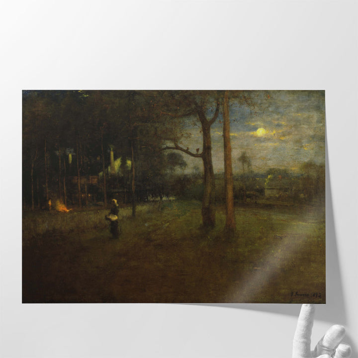 Moonlight, Tarpon Springs - Canvas Print Wall Art