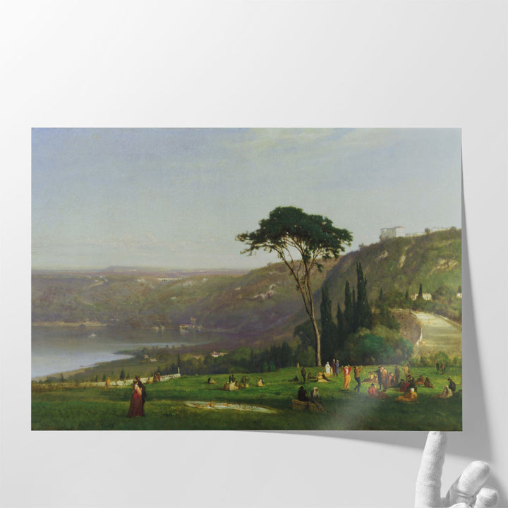 Lake Albano - Canvas Print Wall Art