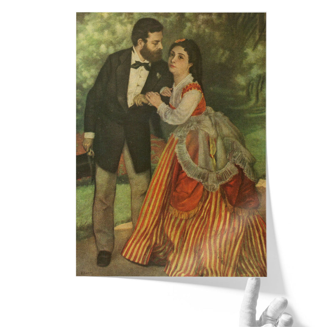 The Betrothed - The Sisley Household - Canvas Print Wall Art