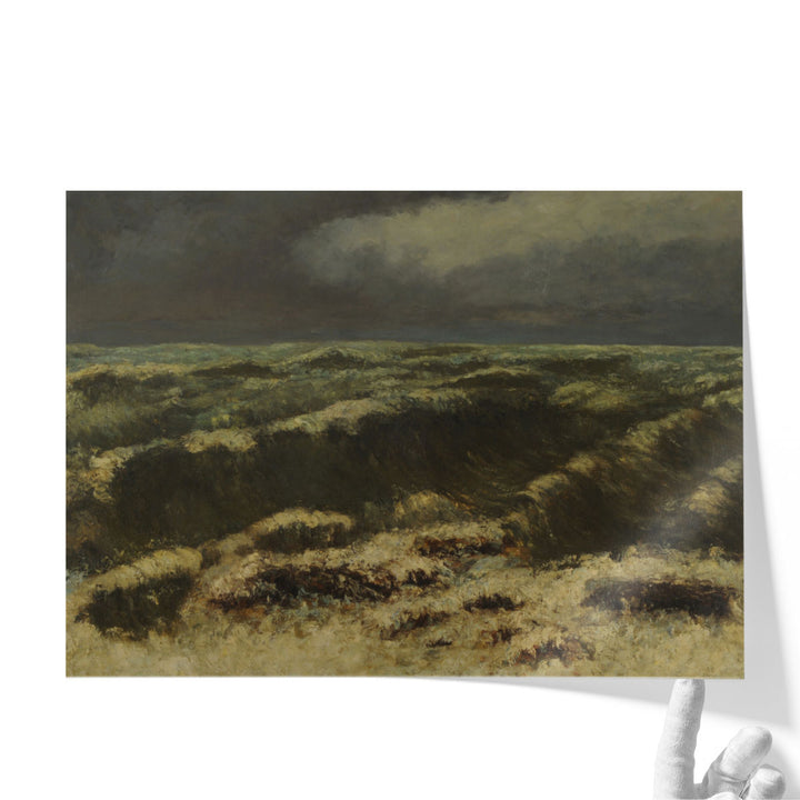 Mer Orageuse - Canvas Print Wall Art