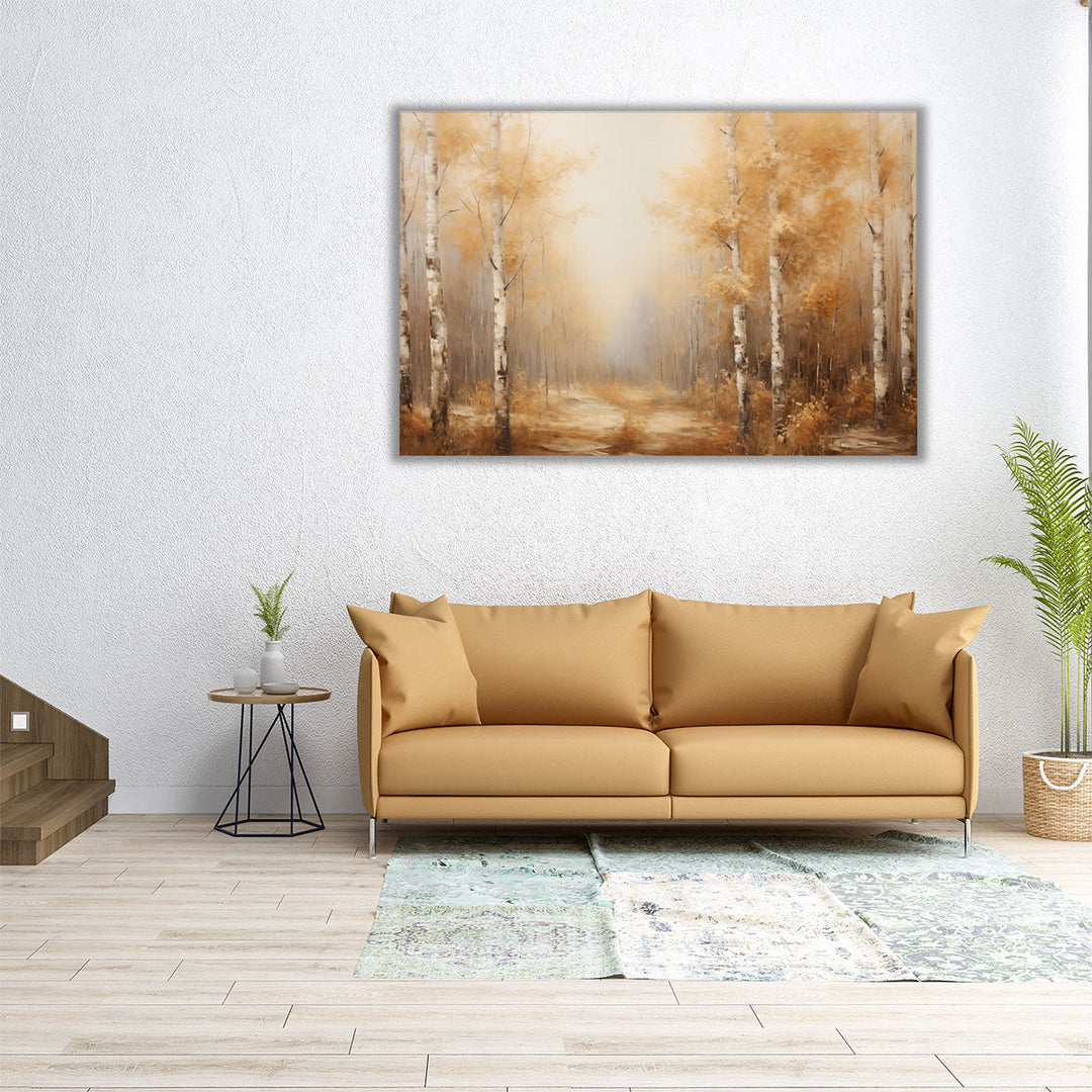 Rustic Edges of Nature - Canvas Print Wall Art