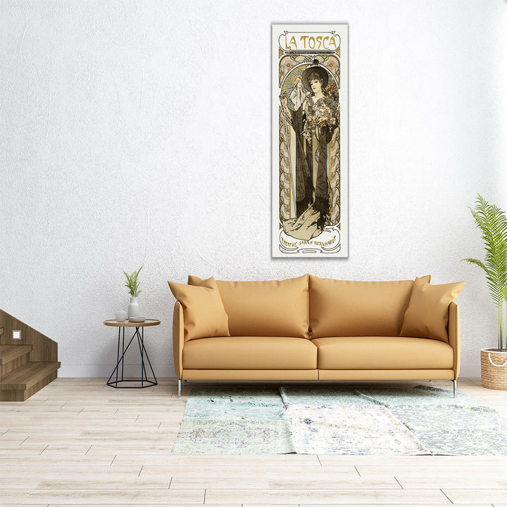 La Tosca, Sarah Bernhardt - Canvas Print Wall Art