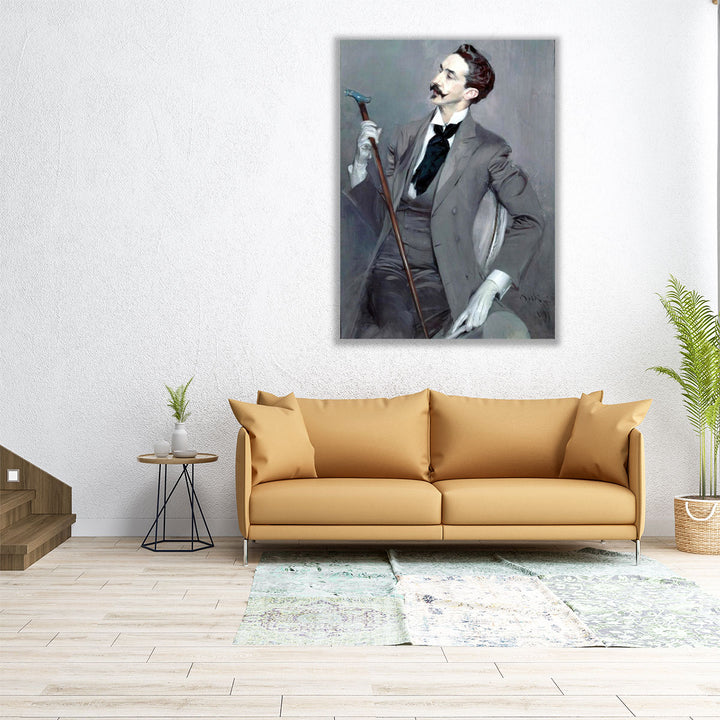 Count Robert de Montesquiou, 1897 - Canvas Print Wall Art
