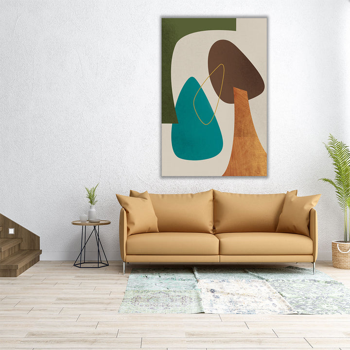 Industrial Modern Surfaces 2 - Canvas Print Wall Art