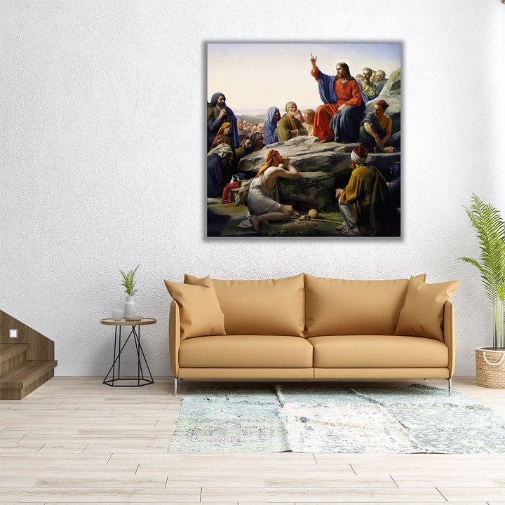 The Sermon on the Mount - Canvas Print Wall Art