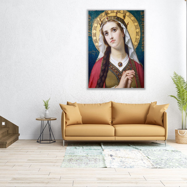 Saint Elizabeth Of Hungary, 1879 - Canvas Print Wall Art