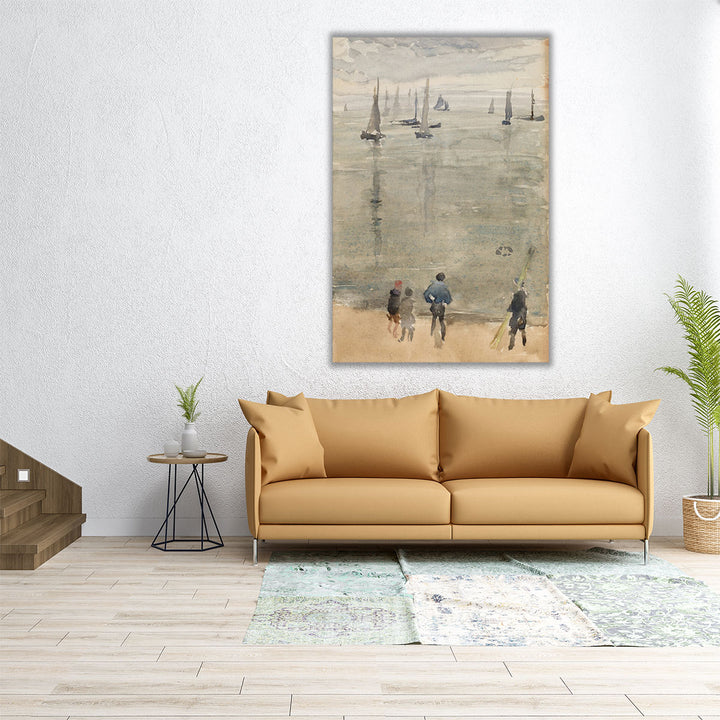 The Return of the Fishing Boats, 1885 - Canvas Print Wall Art