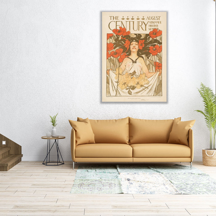 The Century, August, Midsummer Holiday Number - Canvas Print Wall Art