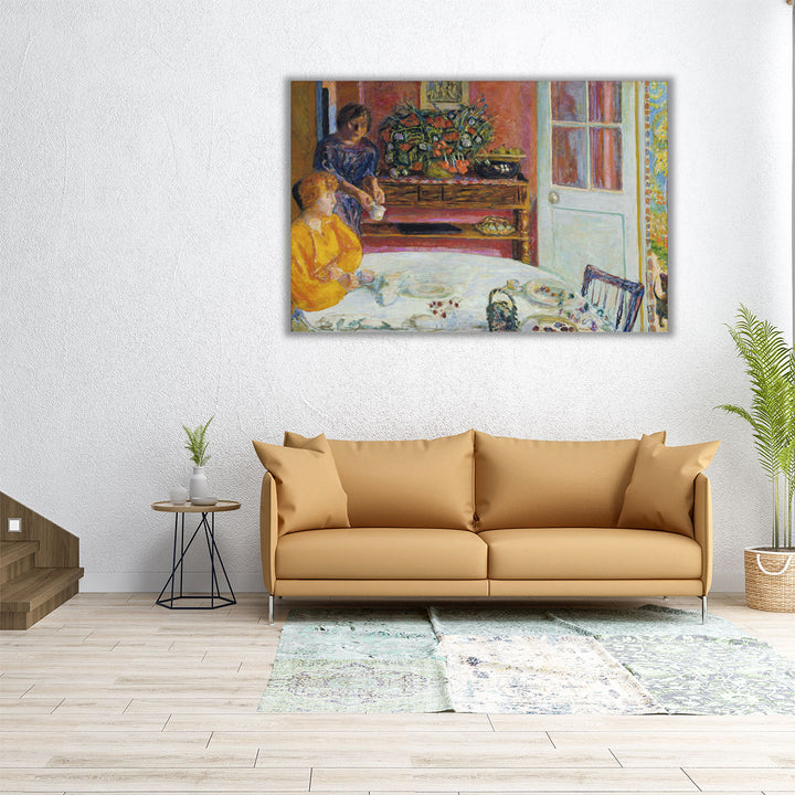 The Dining Room, Vernonnet, 1916 - Canvas Print Wall Art