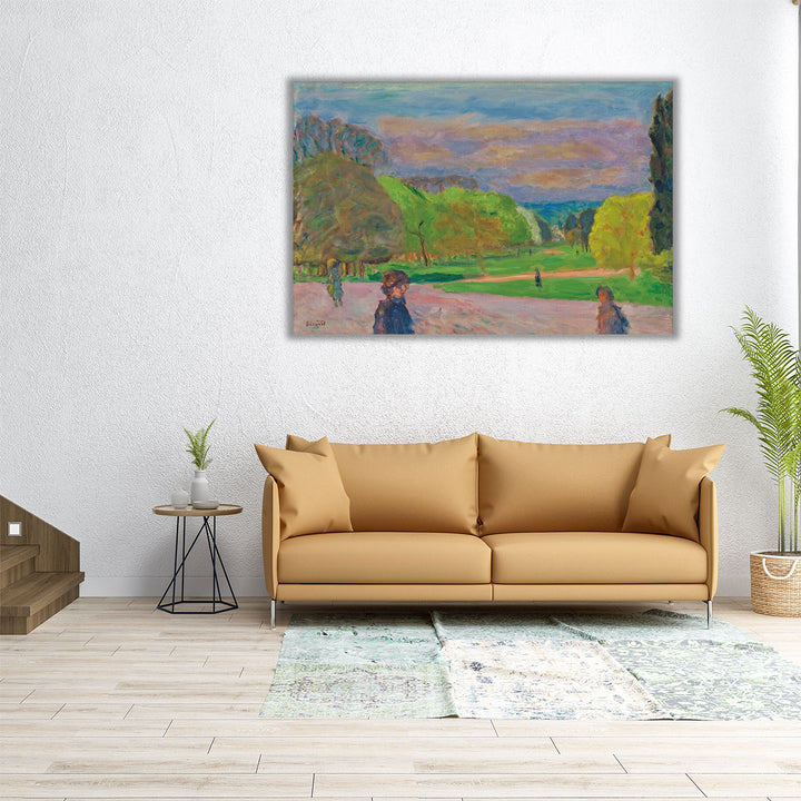 Le Jardin Public, 1915 - Canvas Print Wall Art