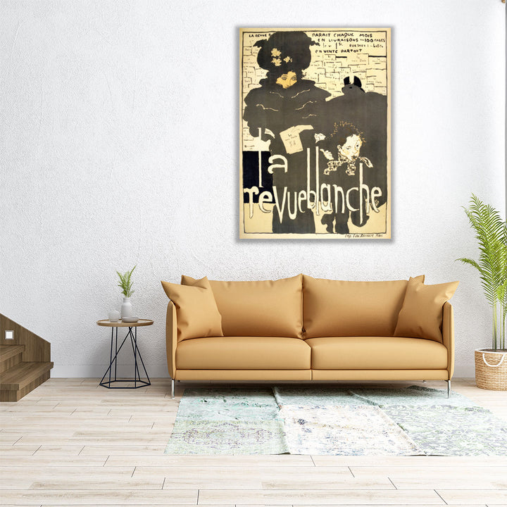 La Revue Blanche - Canvas Print Wall Art