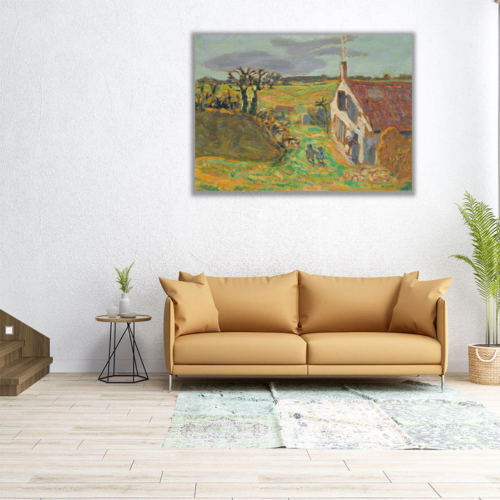 Les Deux Enfants, Vernouillet, 1909 - Canvas Print Wall Art