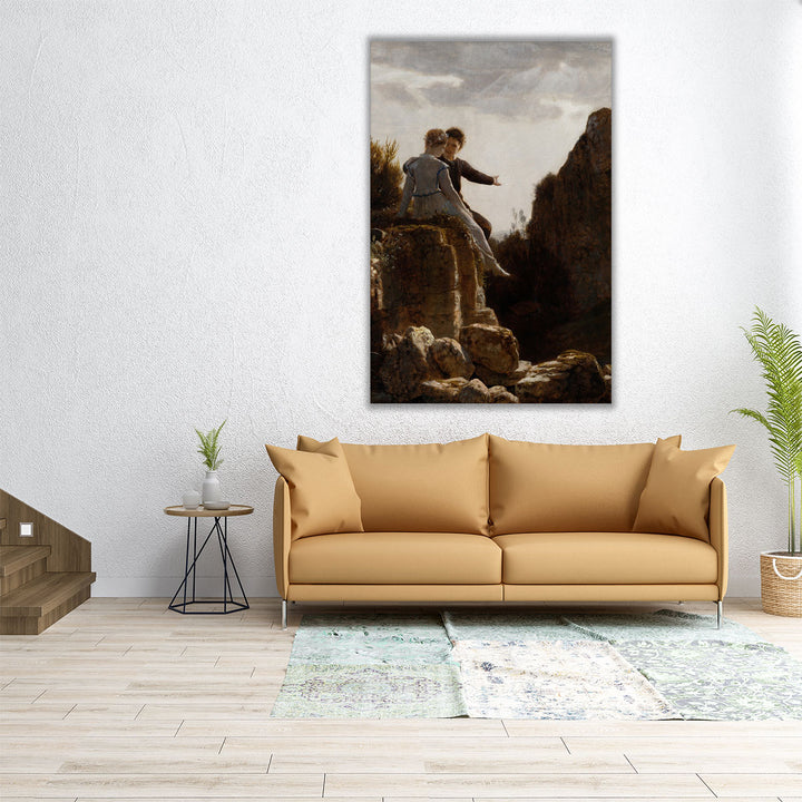 The Honeymoon - Canvas Print Wall Art