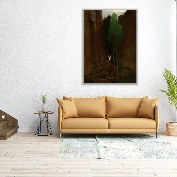 Spring in a Narrow Gorge, 1881 - Canvas Print Wall Art