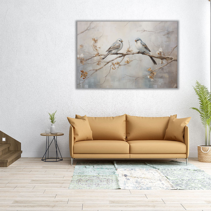 Bloomsbury Birdsong 2 - Canvas Print Wall Art