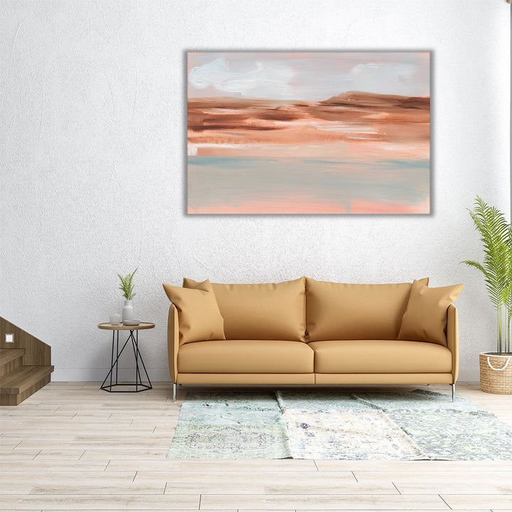 36x24 hallway impressionist desert scene