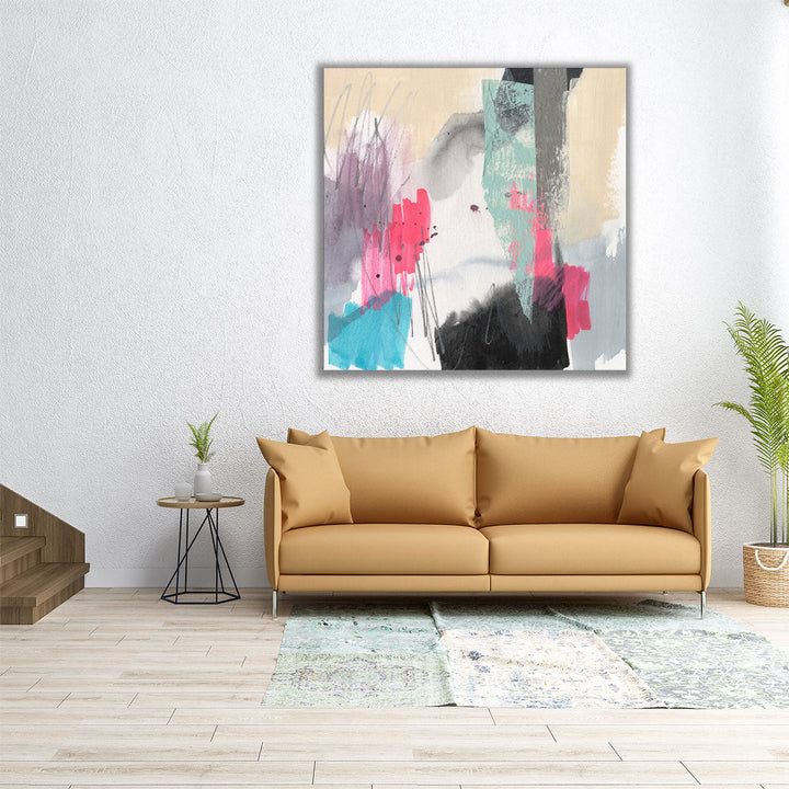 Punk Rock Collage II - Canvas Print Wall Art