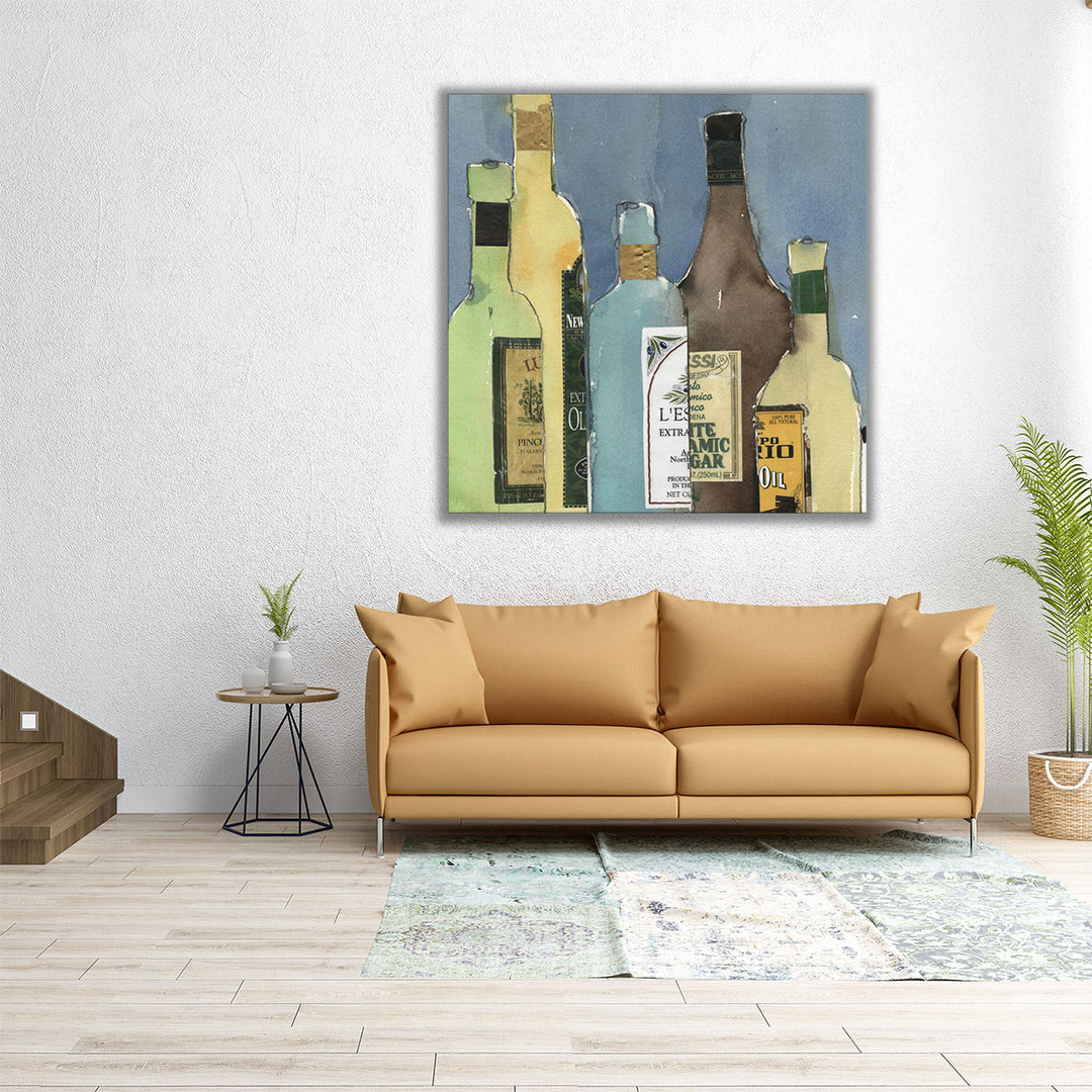 40×40 kitchen art – large pantry display