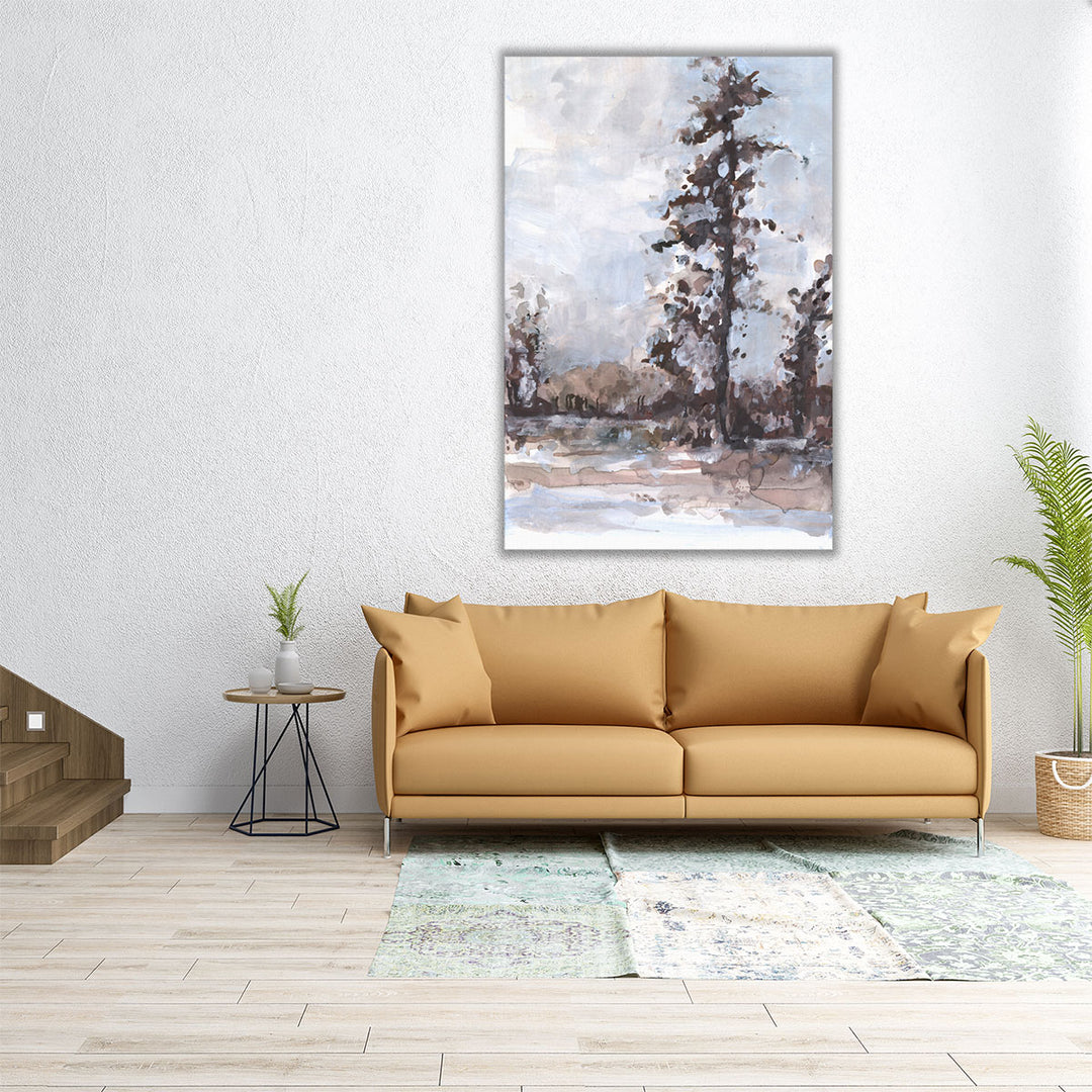 20×30 inch canvas print capturing muted landscape