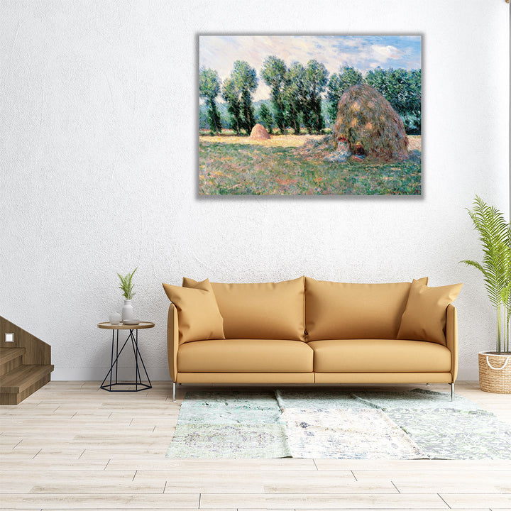 Haystack near Giverny, 1884 - Canvas Print Wall Art