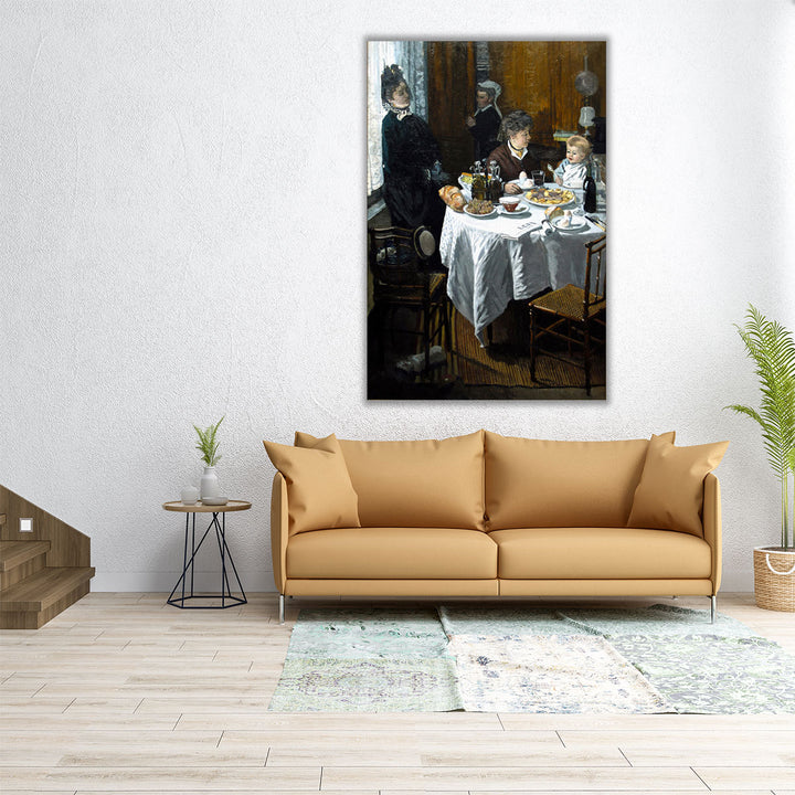 dining room wall decor – cozy communal scene