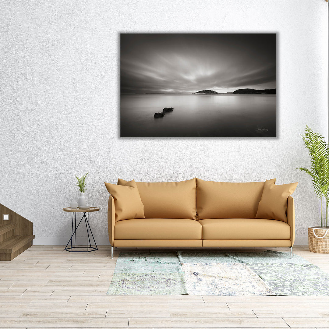24×16 inch wrapped canvas of seascape scene