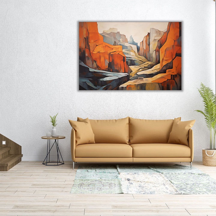 Rocky Realms - Canvas Print Wall Art