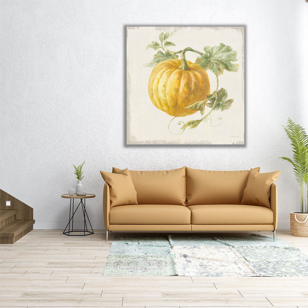 large kitchen art – neutral-toned vegetable study